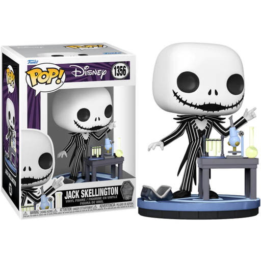 Funko Pop! The Nightmare Before Christmas 30th Anniversary - Jack Skellington at the Lab #1356 - Pop Basement