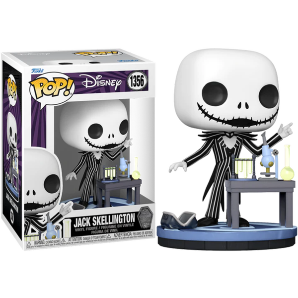 Funko Pop! The Nightmare Before Christmas 30th Anniversary - Jack Skellington at the Lab #1356 - Pop Basement