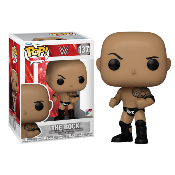 Funko Pop! WWE - John Cena, Rick Rude, The Rock & Vader Pop! Vinyl Bundle (Set of 4) - Pop Basement