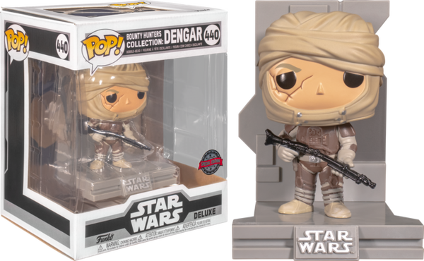 Funko Pop! Star Wars Episode V: The Empire Strikes Back - Dengar Bounty Hunters Deluxe #440 - Pop Basement