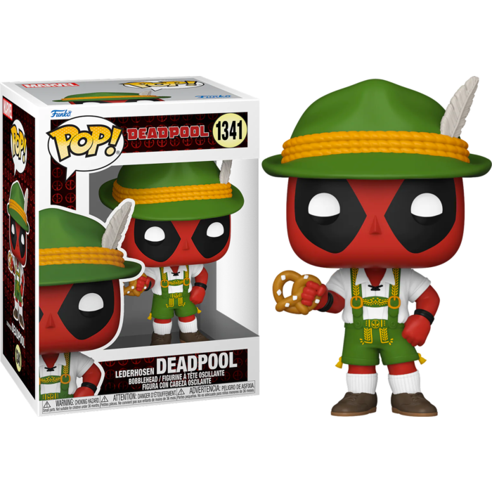 Funko Pop! Deadpool - Lederhosen Deadpool #1341 - Pop Basement