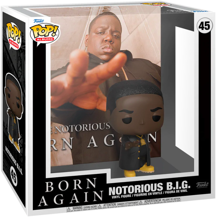 Funko Pop! Albums - Notorious B.I.G. - Born Again #45 - Pop Basement