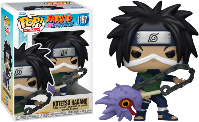 Funko Pop! Naruto: Shippuden - Kotetsu Hagane #1197 - Pop Basement