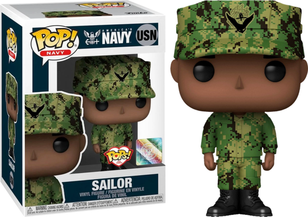 Funko Pop! America's Navy - Male Sailor #1 (Pops! with Purpose) - Pop Basement