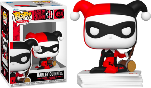 Funko Pop! Batman - Harley Quinn with Cards #454 - Pop Basement