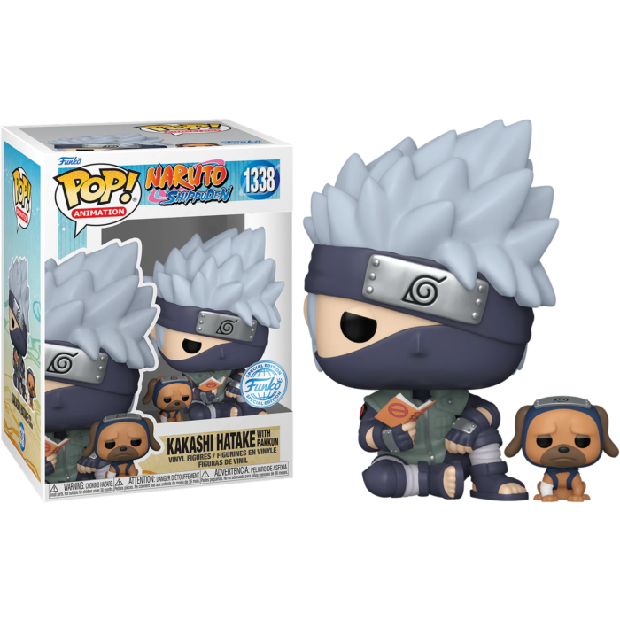 Funko Pop! Naruto: Shippuden - Kakashi Hatake with Pakkun #1338 - Pop Basement