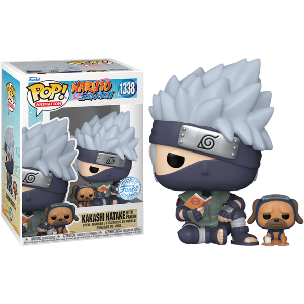 Funko Pop! Naruto: Shippuden - Kakashi Hatake with Pakkun #1338 - Pop Basement