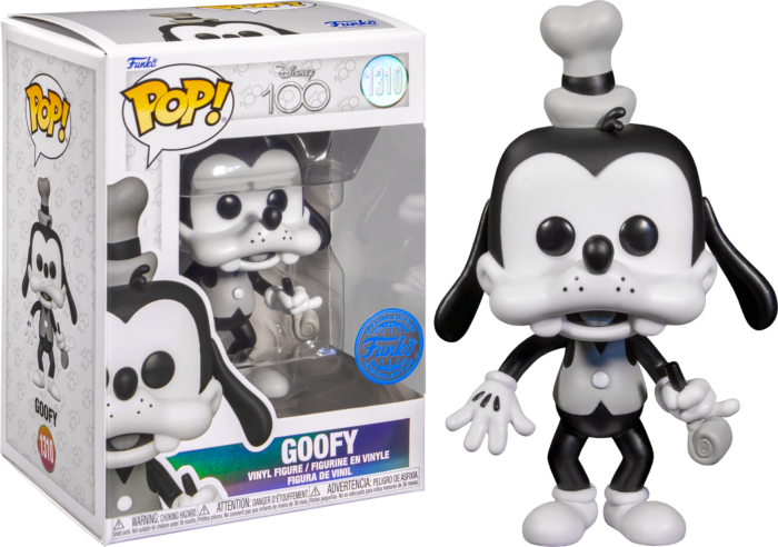 Funko Pop! Disney 100th - Goofy (Vintage) #1310 - Pop Basement