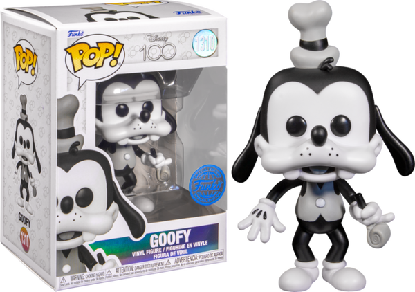 Funko Pop! Disney 100th - Goofy (Vintage) #1310 - Pop Basement