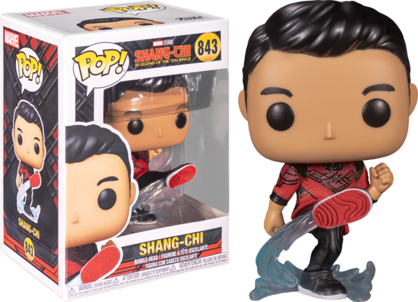 Funko Pop! Shang-Chi and the Legend of the Ten Rings - Shang-Chi Kicking #843 - Pop Basement