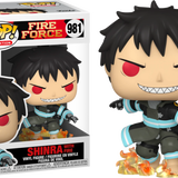 Funko Pop! Fire Force - Shinra with Fire #981 - Pop Basement