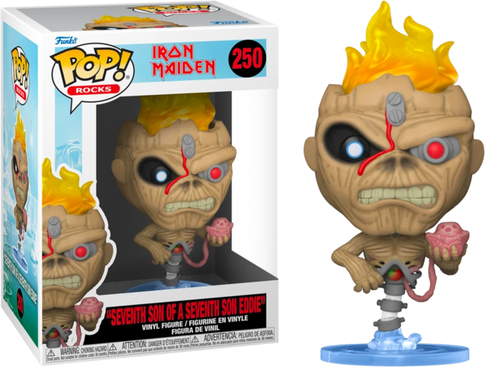 Funko Pop! Iron Maiden - Seventh Son of a Seventh Son Eddie #250 - Pop Basement