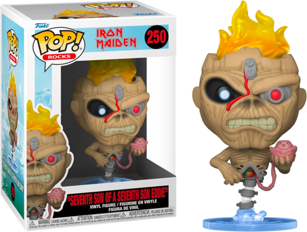 Funko Pop! Iron Maiden - Seventh Son of a Seventh Son Eddie #250 - Pop Basement