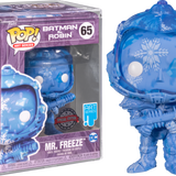 Funko Pop! Batman & Robin (1997) - Mr. Freeze Artist Series with Pop! Protector #65 - Pop Basement