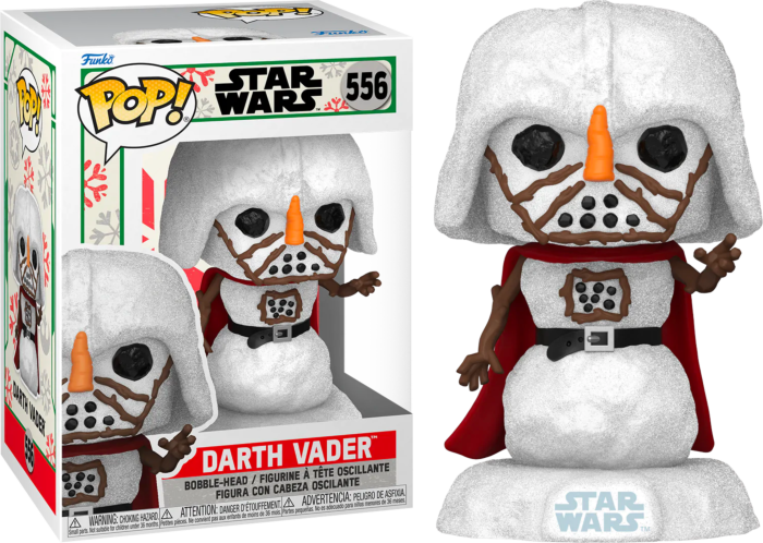 Funko Pop! Star Wars: Holiday - Darth Vader Snowman #556 - Pop Basement