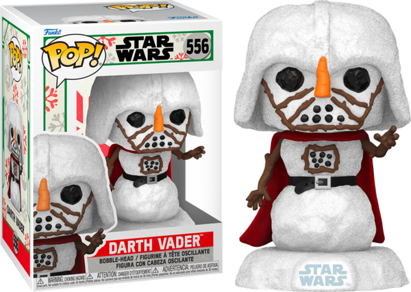 Funko Pop! Star Wars: Holiday - Darth Vader Snowman #556 - Pop Basement