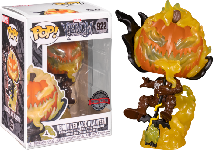Funko Pop! Spider-Man - Venomized Jack O'Lantern #922 - Pop Basement
