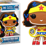 Funko Pop! DC Super Heroes - Gingerbread Wonder Woman #446 - Pop Basement