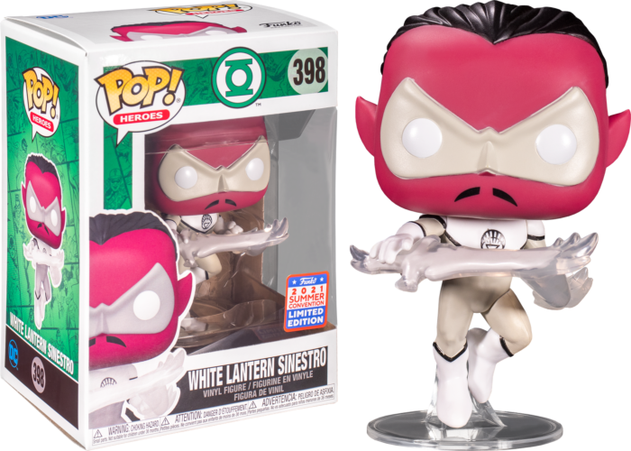 Funko Pop! Green Lantern - White Lantern Sinestro #398 (2021 Summer Convention Exclusive) - Pop Basement