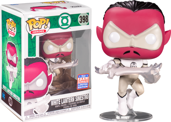 Funko Pop! Green Lantern - White Lantern Sinestro #398 (2021 Summer Convention Exclusive) - Pop Basement
