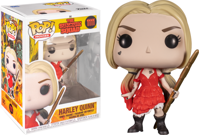 Funko Pop! The Suicide Squad (2021) - Harley Quinn with Dress #1111 - Pop Basement