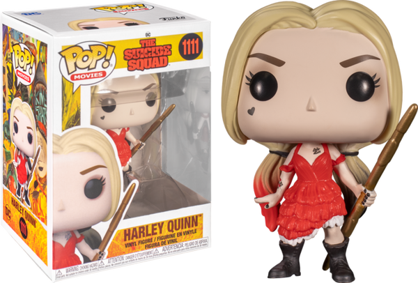 Funko Pop! The Suicide Squad (2021) - Harley Quinn with Dress #1111 - Pop Basement
