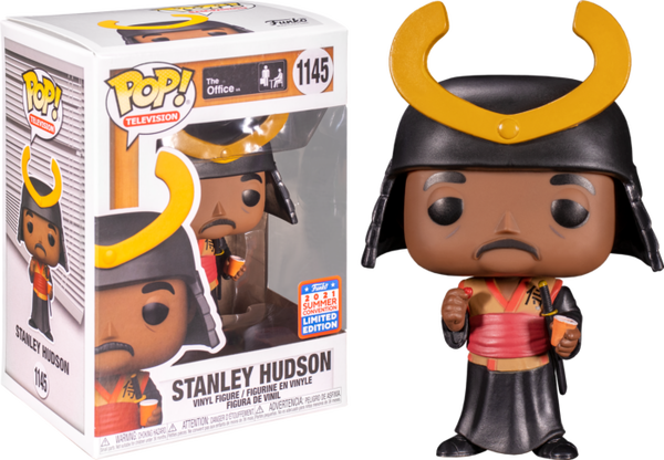 Funko Pop! The Office - Stanley Hudson as Warrior #1145 (2021 Summer Convention Exclusive) - Pop Basement