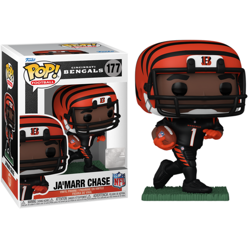 Funko Pop! NFL: Bengals - Ja'Marr Chase #177 - Pop Basement