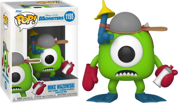 Funko Pop! Monsters, Inc. - Mike Wazowski with Mitts 20th Anniversary #1155 - Pop Basement