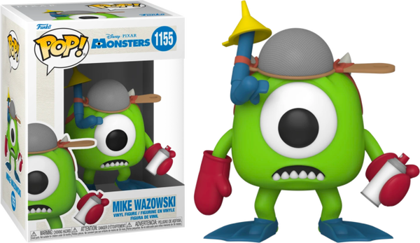 Funko Pop! Monsters, Inc. - Mike Wazowski with Mitts 20th Anniversary #1155 - Pop Basement