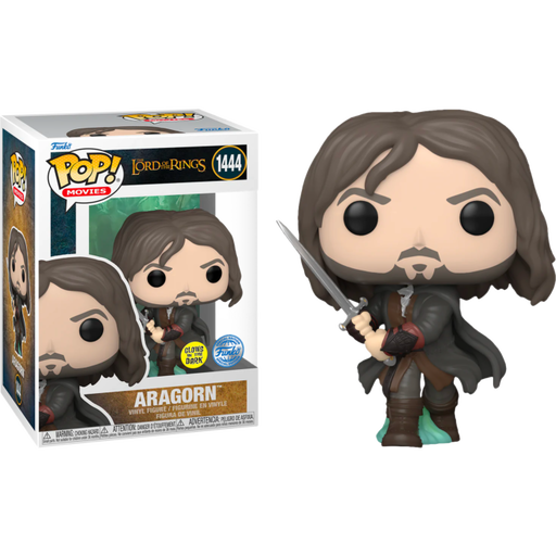 Funko Pop! The Lord of the Rings - Aragorn Glow in the Dark #1444 - Pop Basement