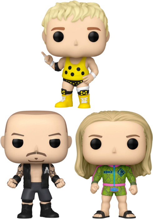 Funko Pop! WWE - RKBrhodes - Bundle (Set of 3) - Pop Basement