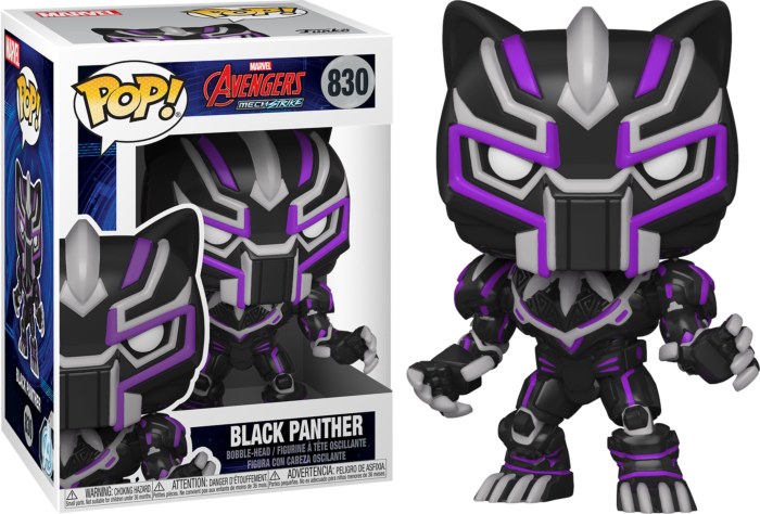 Funko Pop! Avengers Mech Strike - Black Panther Mech #830 - Pop Basement