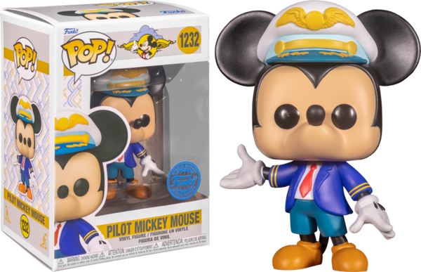 Funko Pop! Disney - Pilot Mickey Mouse #1232 - Pop Basement