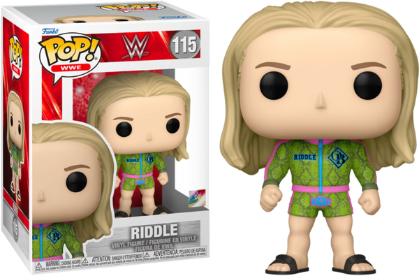 Funko Pop! WWE - Riddle #115 - Pop Basement