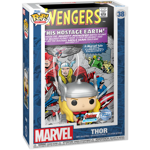 Funko Pop! Comic Covers - Marvel - The Avengers - Thor #38 - Pop Basement