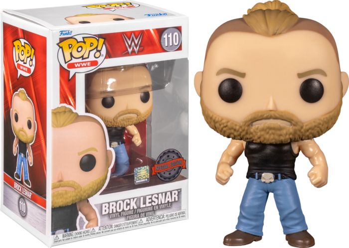 Funko Pop! WWE - Brock Lesnar #110 - Pop Basement