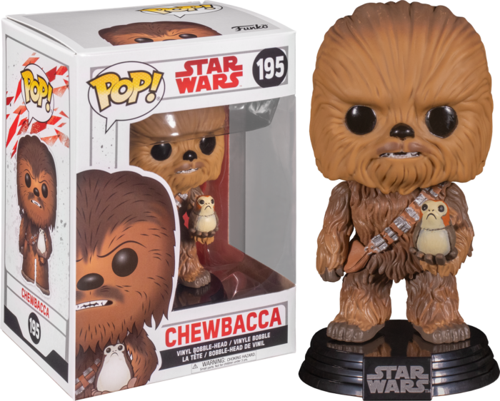 Funko Pop! Star Wars Episode VIII: The Last Jedi - Rey, Luke Skywalker, Chewbacca & BB-8 Rebel - 4-Pack - Pop Basement