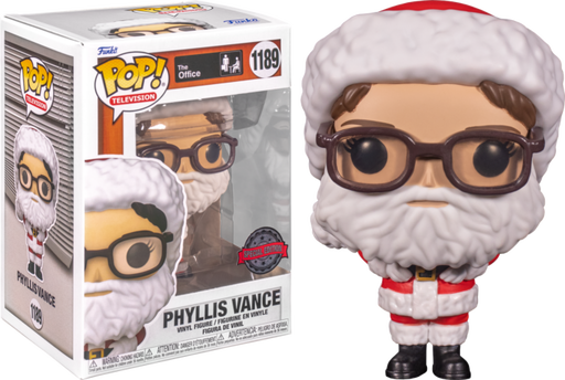Funko Pop! The Office - Phyllis Vance as Santa #1189 - Pop Basement