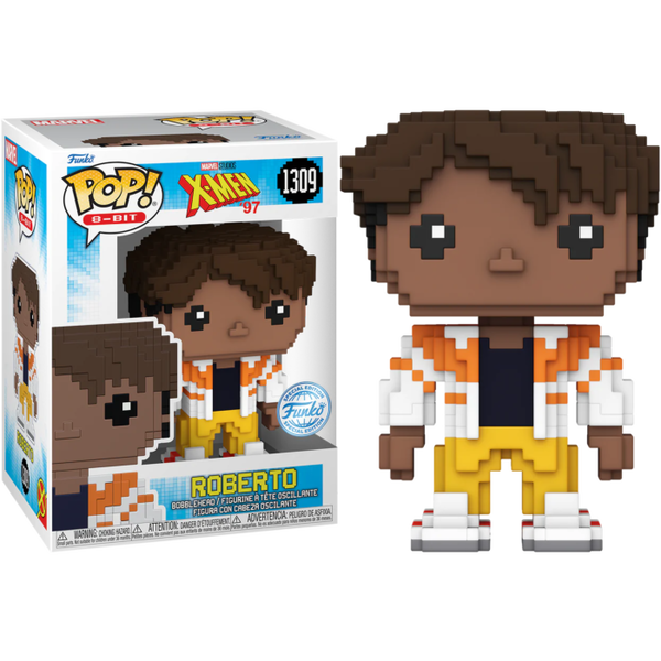 Funko Pop! X-Men '97 (2023) - Roberto 8-Bit #1309 - Pop Basement