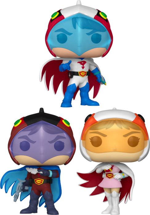 Funko Pop! Science Ninja Team Gatchaman - Three Birds, One - Bundle (Set of 3) - Pop Basement