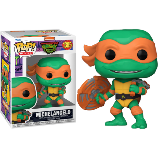 Funko Pop! Teenage Mutant Ninja Turtles: Mutant Mayhem - Michelangelo #1395 - Pop Basement
