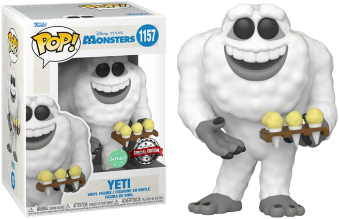 Funko Pop! Monsters, Inc. - Yeti Scented 20th Anniversary #1157 - Pop Basement