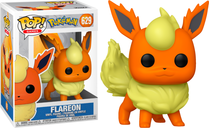 Funko Pop! Pokemon - Flareon #629 - Pop Basement