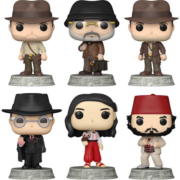 Funko Pop! Indiana Jones - Obtainer of Rare Antiquities - Bundle (Set of 6) - Pop Basement