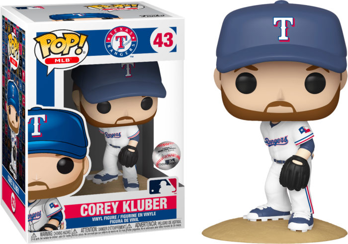 Funko Pop! MLB Baseball - Corey Kluber Texas Rangers #43 - Pop Basement