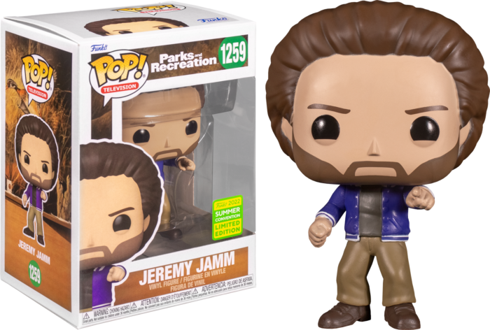 Funko Pop! Parks and Recreation - Jeremy Jamm #1259 (2022 Summer Convention Exclusive) - Pop Basement