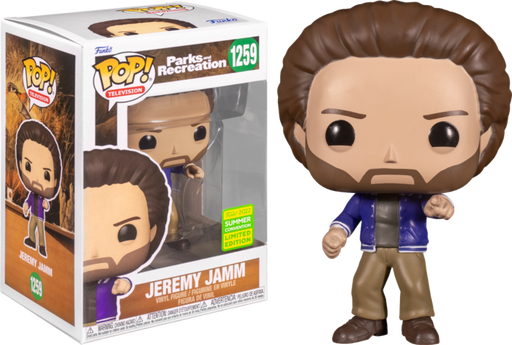 Funko Pop! Parks and Recreation - Jeremy Jamm #1259 (2022 Summer Convention Exclusive) - Pop Basement