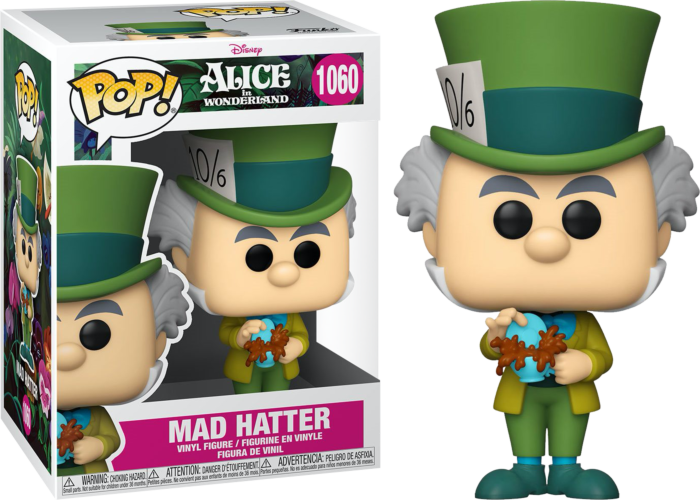 Funko Pop! Alice in Wonderland - Mad Hatter 70th Anniversary #1060 - Pop Basement