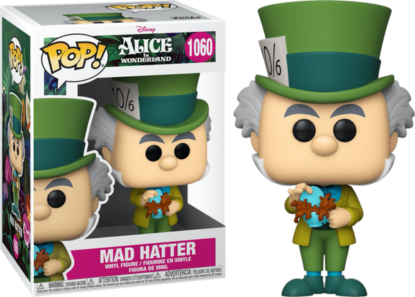 Funko Pop! Alice in Wonderland - Mad Hatter 70th Anniversary #1060 - Pop Basement